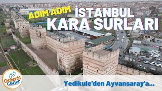 İstanbul Kara Surlarını Adım Adım Gezdik | Yedikule'den Ayvansaray'a @HasanAda  ile Tarihi  Yolculuk