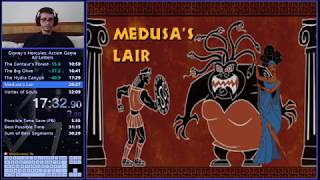 Disney's Hercules: Action Game All Letters Speedrun in 31:34 (PC Steam version)
