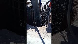 Transmission Line Bored Pile Foundation Casting