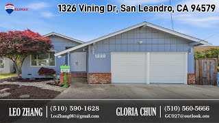 1326 Vining Dr, San Leandro, CA 94579