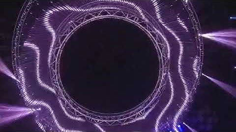 DMX LED 3D meteor tube light