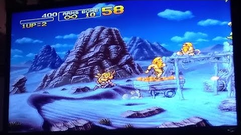 Metal Slug X linux lakka psx playstation ps1 gameplay raspberripi3b rpi3b Raspberry Pi3 Raspberry P