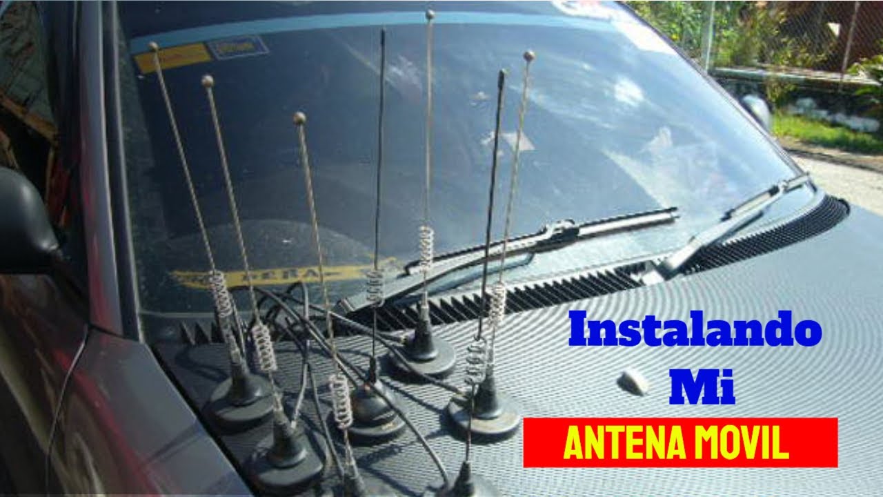 Asi Es Que Se Instala Una Antena Movil Para Radio Aficionado