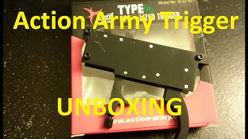 Action Army Trigger for L96 unboxing