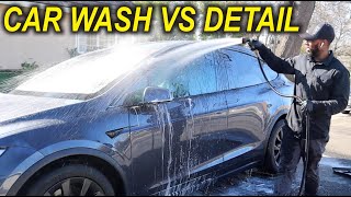The Difference Between A Car Wash & A Detail  Hunter's Mobile Detailing