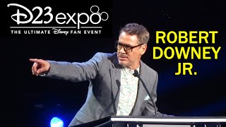 Robert Downey Jr. accepts Disney Legends award at D23 Expo 2019