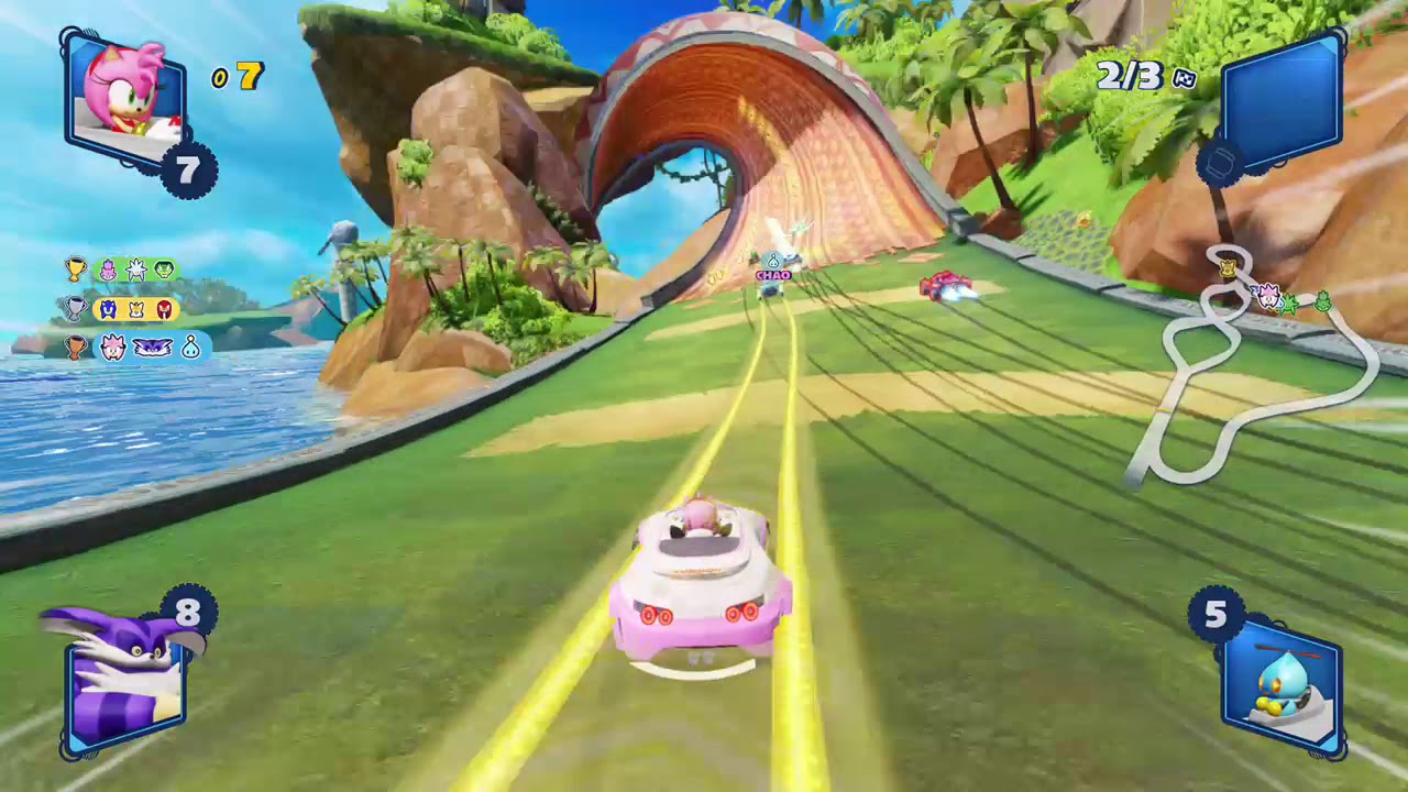 Team Sonic Racing:  Whale Lagoon