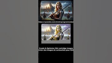 Heroïc Fantasy to C64 bitmaps !