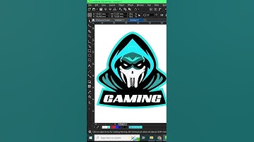 how to make Gaming logo design | shorts |