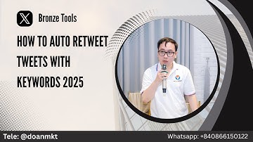 How to Auto Retweet Tweets with Keywords 2025 | Twitter Bot