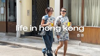 hong kong vlog | summer with new friends and cooking at home