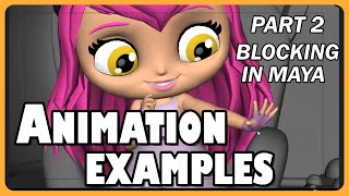 ANIMATION Tutorial Part2 | How to BLOCK in Maya
