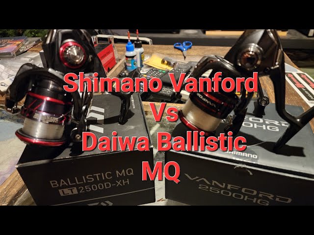 SHIMANO VANFORD REVIEW Vs Daiwa Ballistic MQ Lt 