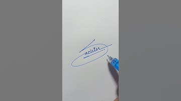 Sachin 💰 #signature #shorts @Satish.Calligraphy