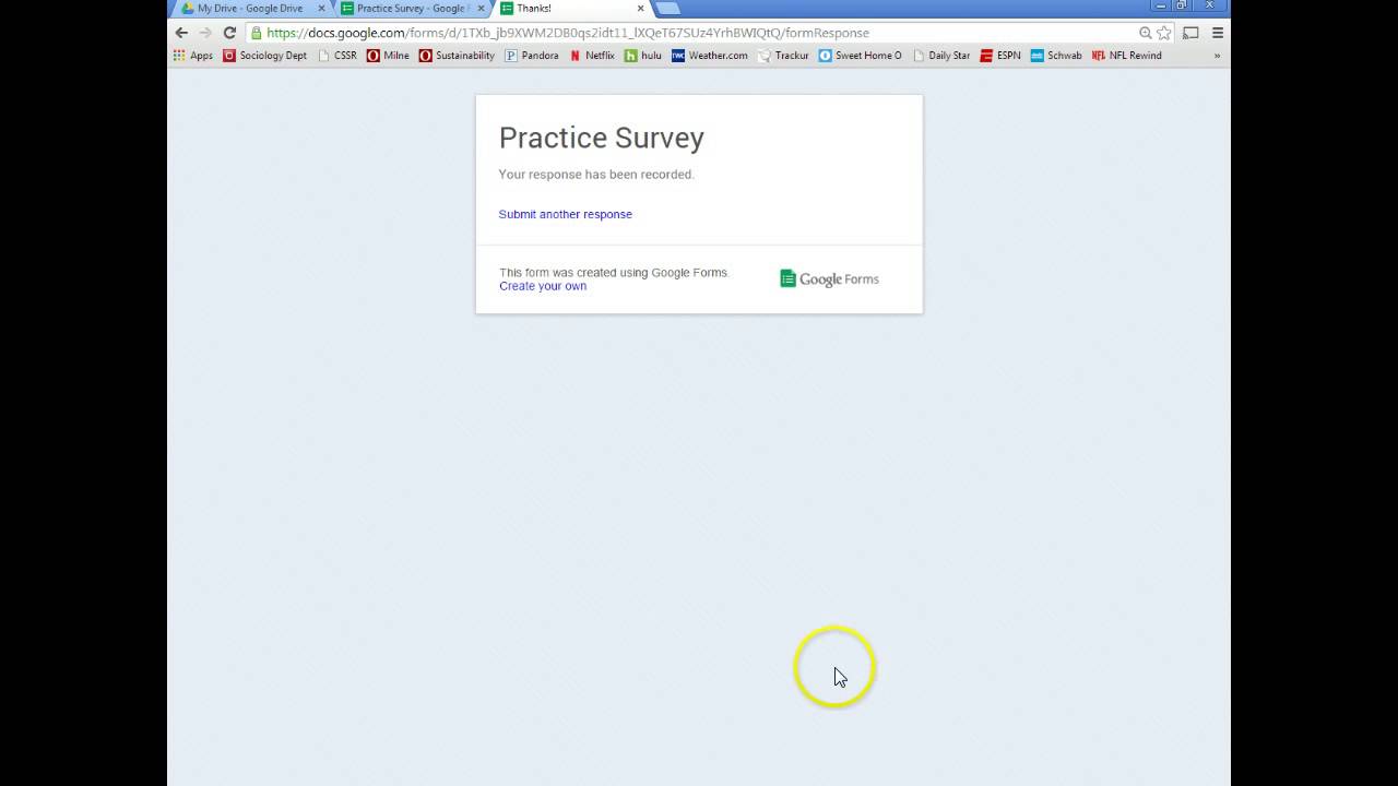 Tutorial Create Online Surveys With Google Forms Youtube
