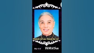 Thánh Lễ An Táng Đồng Tế Bà Cố TêRêSa - Thân Mẫu Đức Cha GioAn Đỗ Văn Ngân 💜 #Shorts