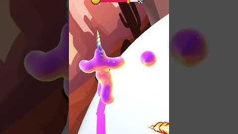 Blob Runner 3D | New update new skin level 135 iOS, android #Shorts #Blobrunner3D