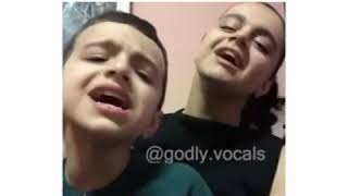 Sister singing in front of her brother compilation😘❤ (His reaction is priceless❤😭)