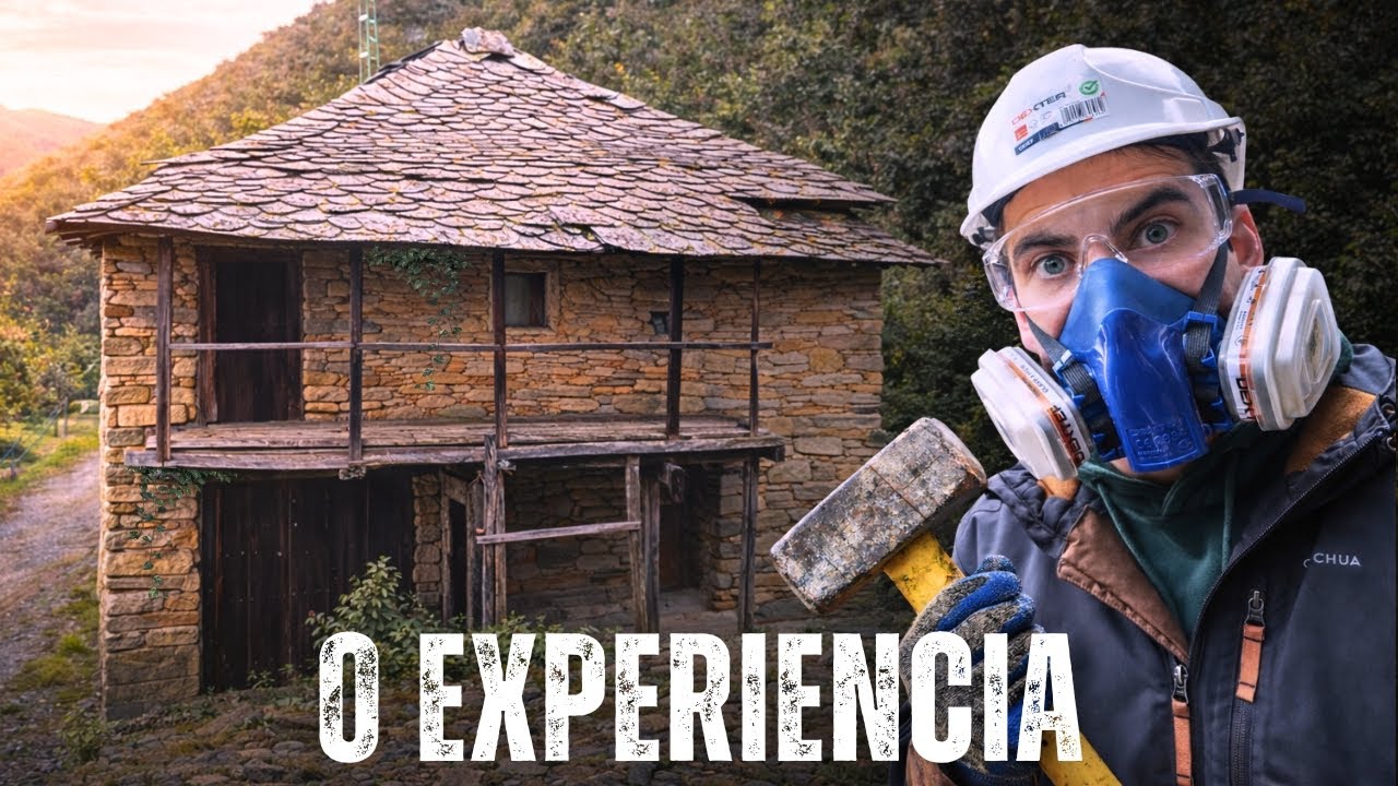 Restaurando mi CASA abandonada de más de 200 AÑOS - Empiezo la reforma #1