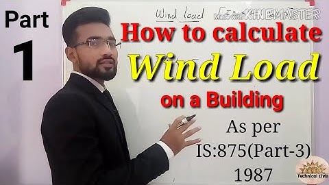 Wind Load on a Building As per IS : 875 #Part -1