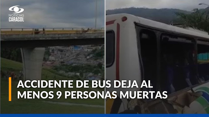 Trágico accidente en vía Cajamarca y Calarcá, Quindío: al menos 9 muertos