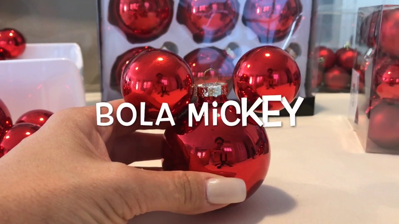 BOLA NATAL MICKEY - YouTube