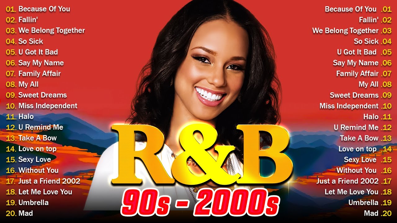Throwback R&B Classics - Alicia Keys, Usher, Rihanna,Chris Brown ...