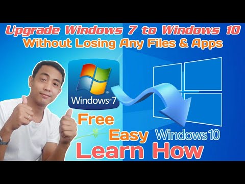 Upgrade Windows 7 to Windows 10 without Losing Files/Apps for FREE | Works for ALL PCs!