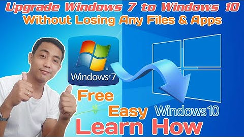 Upgrade Windows 7 to Windows 10 without Losing Files/Apps for FREE | Works for ALL PCs!
