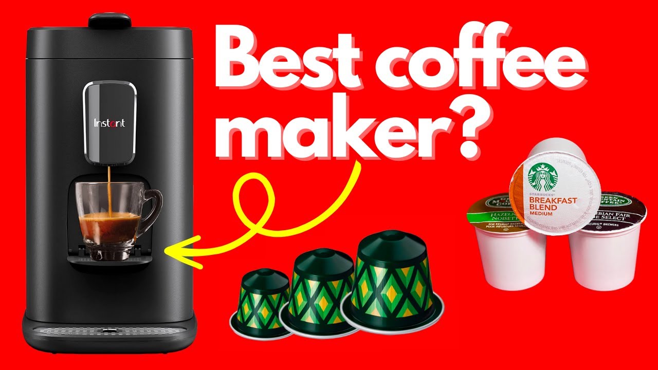 INSTANT POT COFFEE MAKER FULL REVIEW Dual Pod Plus 3-in-1 Nespresso,  Keurig, Reusable 2-in-1 Machine 