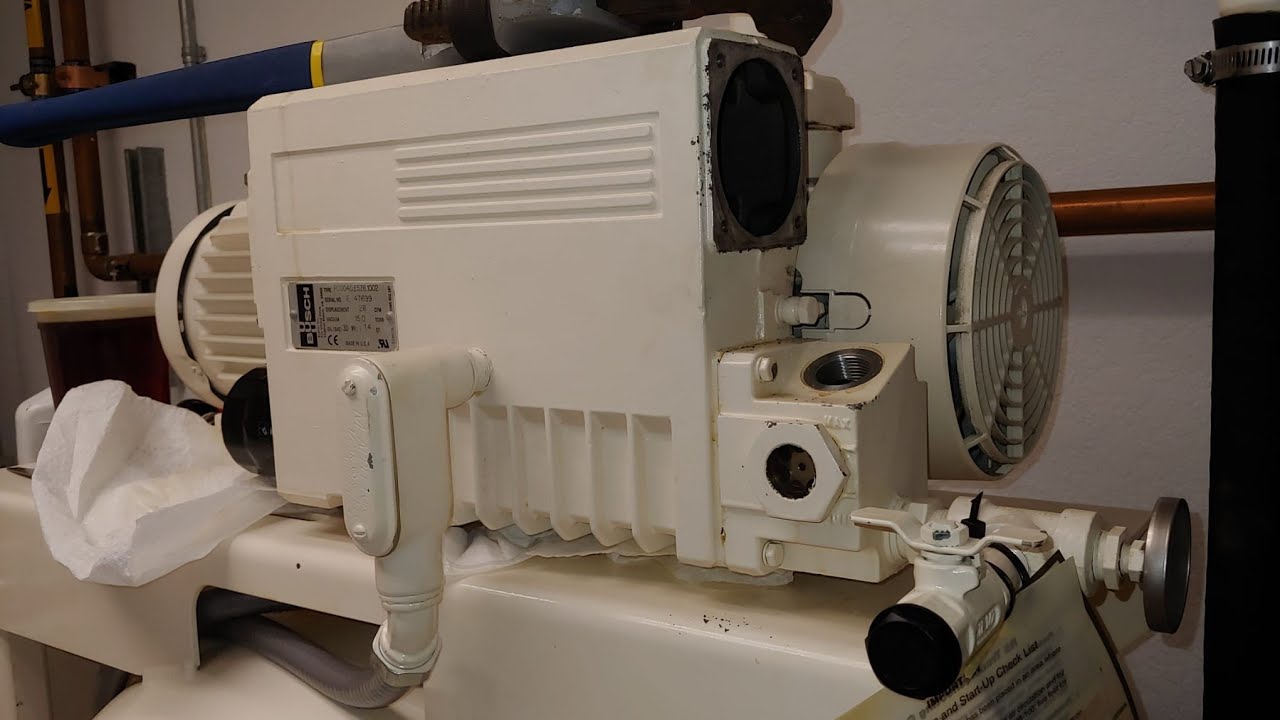 Servicing A Busch Medical Vacuum (Changing Filters & Oil)