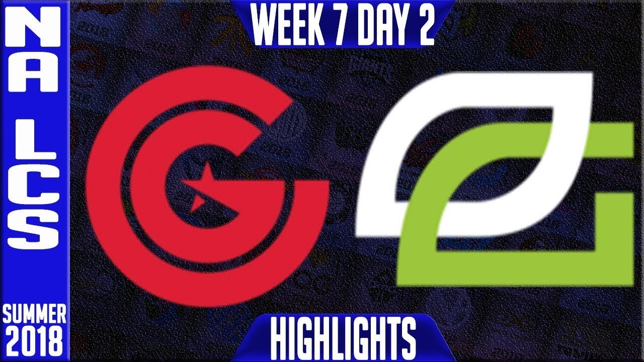 CG vs OPT Highl;ights | NA LCS Summer 2018 Week 7 Day 2 | Clutch Gaming vs Optic Gaming