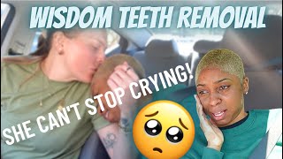 My Girlfriend Gets Her Wisdom Teeth Removed!! *SHE CRIES