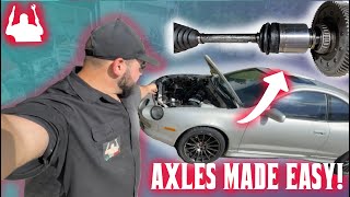 How To Make CV Axles for your 1994-1999 Toyota Celica 2GRFE/E351 Swap For CHEAP! | (Its Really Easy)