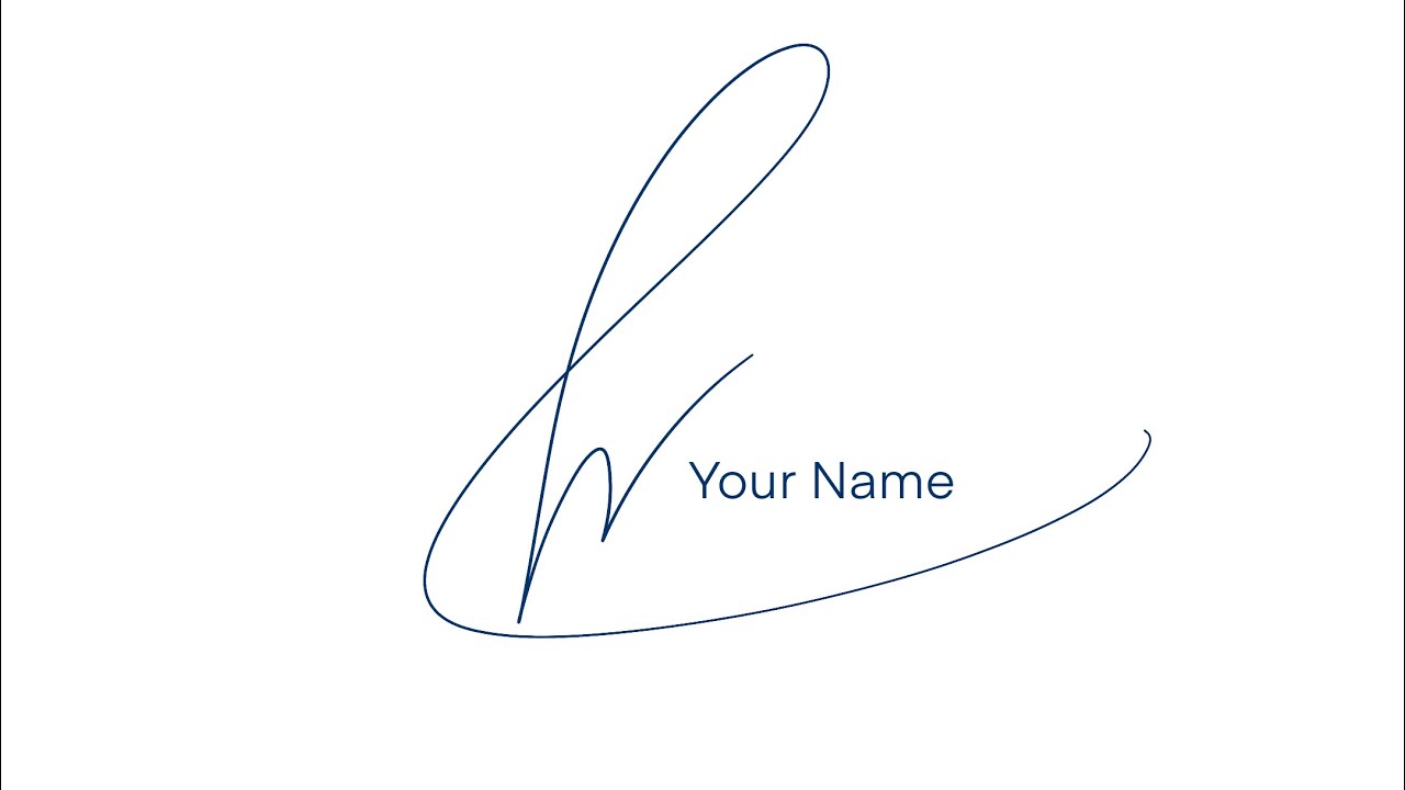 W Name Signature Tutorial YouTube W Name Signature Tutorial YouTube