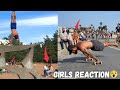 Girls reaction seen calisthenics athletes 