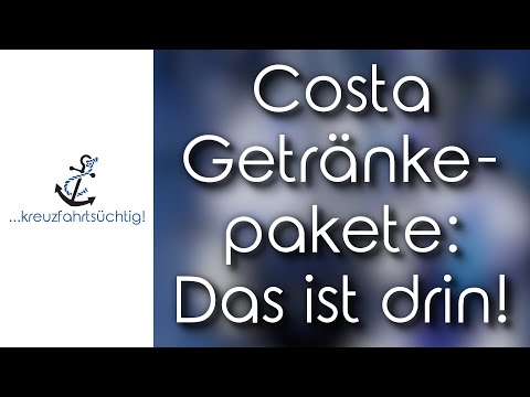 Costa-Getränkepakete: Das ist drin! (Übersicht Stand Oktober/November 2019)