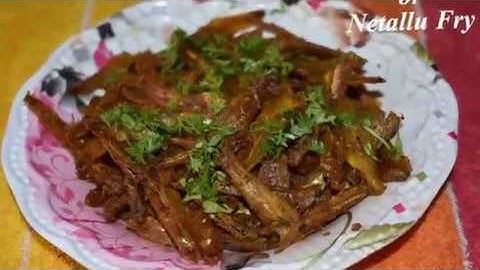 Dry Anchovies Fry Recipe, Karuvaddu Nethili fry, Anchovies Fish Fry, How to Make Dry Anchovies Fry