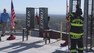Firefighters participate in Sacramento 9/11 Memorial Climb