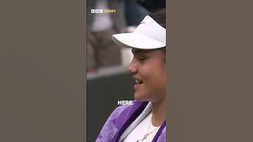 The Emma Raducanu fan club is out in force at Wimbledon 🍓