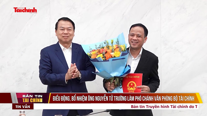 Chánh văn phòng bộ tài chính là ai năm 2024