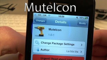 Show An Icon In The Status Bar When Your Device is Muted | MuteIcon Cydia Tweak Review