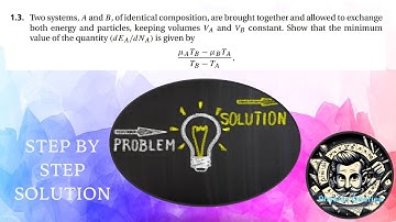 Statistical Mechanics R.K. Pathria problem 1.3 Solution