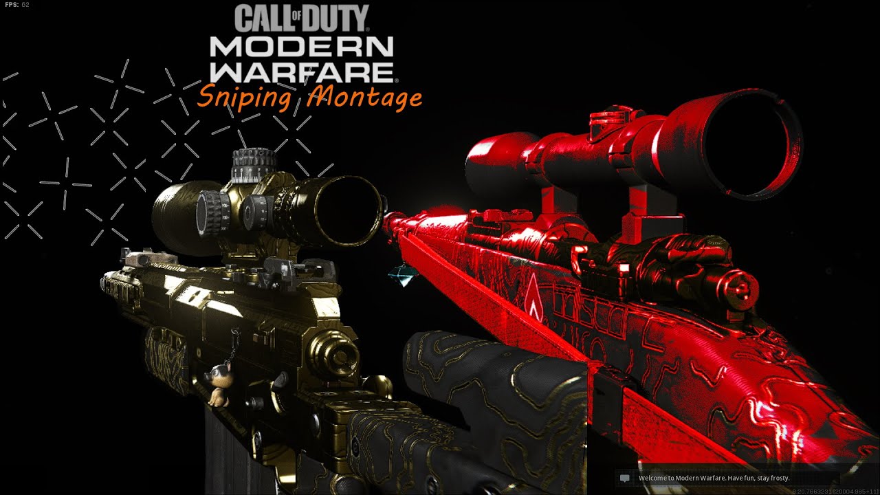 Call of Duty Modern Warfare Sniping Montage - YouTube