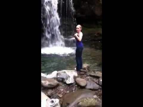 Tennessee waterfall swimming