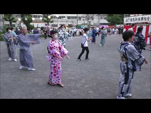 炭坑節　2022年森下公園盆踊り２