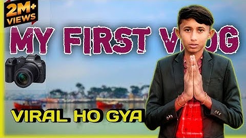My First Vlog 2024 🥰 !! FINALLY  VIRAL HO GAYA 🙏