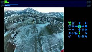Swiss FPV UAV/Quadcopter/Drone controlled from a web browser in Paris over LTE 4G IP Mobile Network