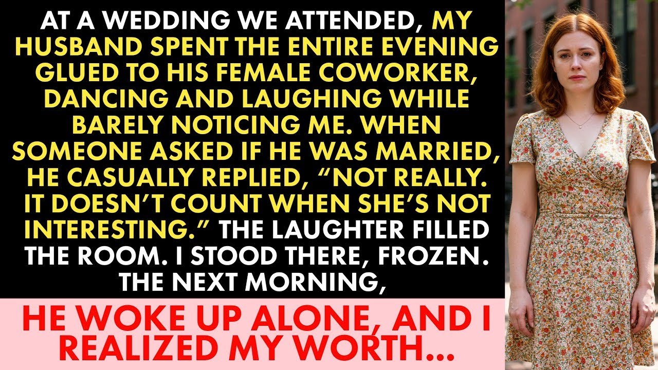 He Called Me “Not Interesting” At A Luxury Wedding — I Left Our Beacon Hill Life