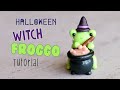 Halloween Witch Frog │ Polymer Clay Tutorial